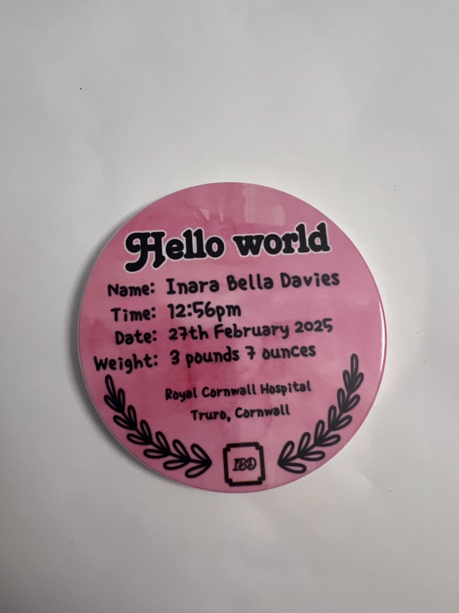 Baby Announcement Coaster