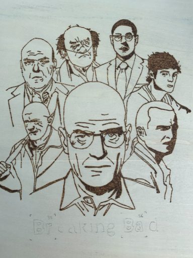 Breaking Bad - Pyrography