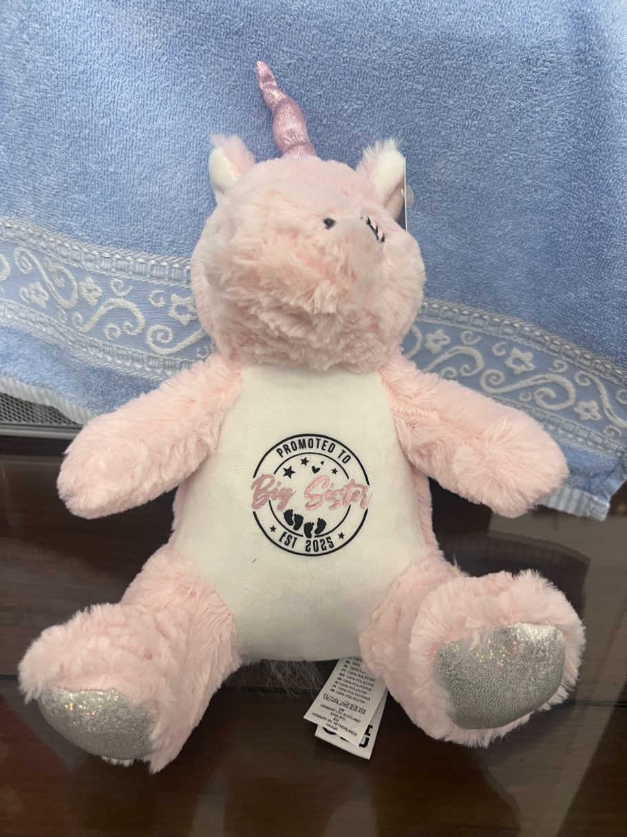 Custom Teddy - Unicorn